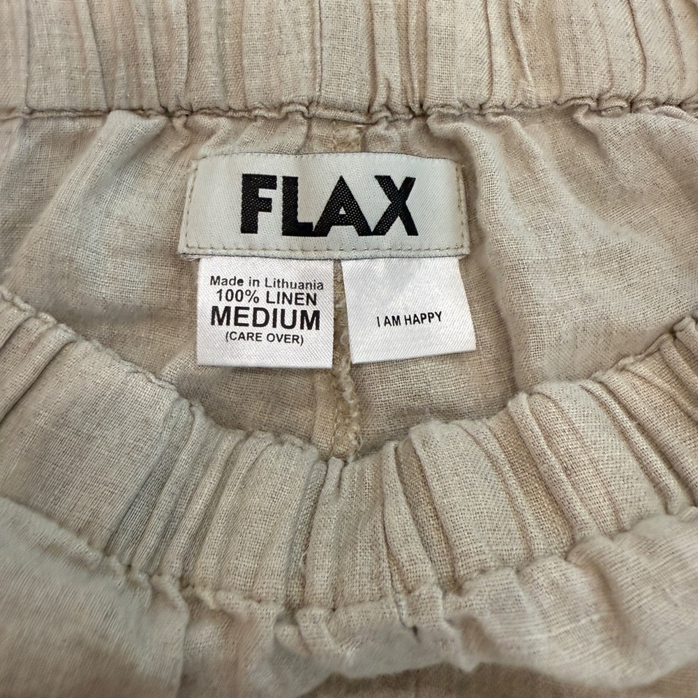 Flax 100% linen pants